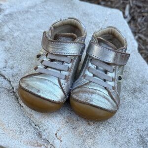 Old Soles Metallic Baby Walker High Top sneakers
